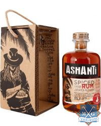 Ashanti Spiced Rum 38% 0,7l - darilno pakiranje