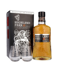 Highland Park 12 Years Old  40% 0,7l + 2 kozarca