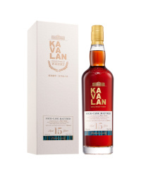 Kavalan 15 Years Old Four Cask Matured 43% 0,7l