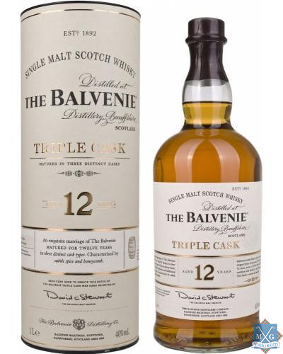 Balvenie 12 Years Old Triple Cask 40% 1,0l