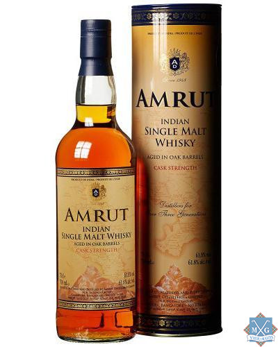 Amrut Indian Cask Strength Single Malt 61,8% 0,7l